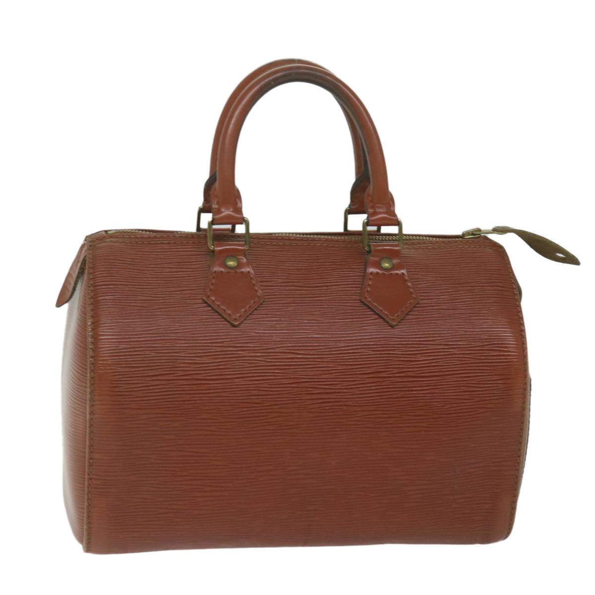 LOUIS VUITTON Epi Speedy 25 Hand Bag Brown M43013 LV 61859