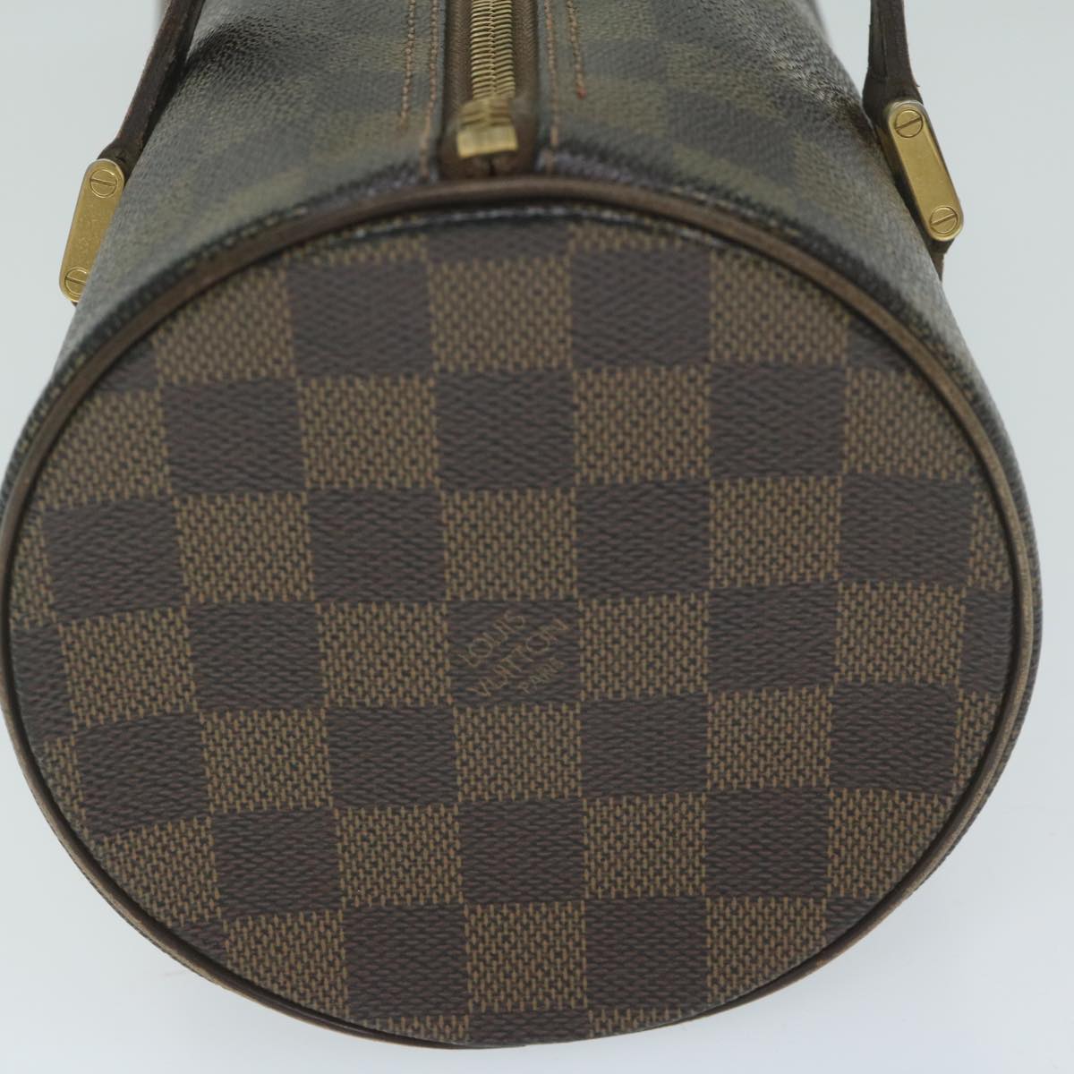 LOUIS VUITTON Damier Ebene Papillon 26 Hand Bag M51304 LV 61862