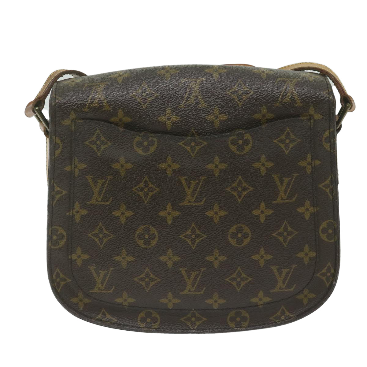 LOUIS VUITTON Monogram Saint Cloud GM Shoulder Bag M51242 LV 61864