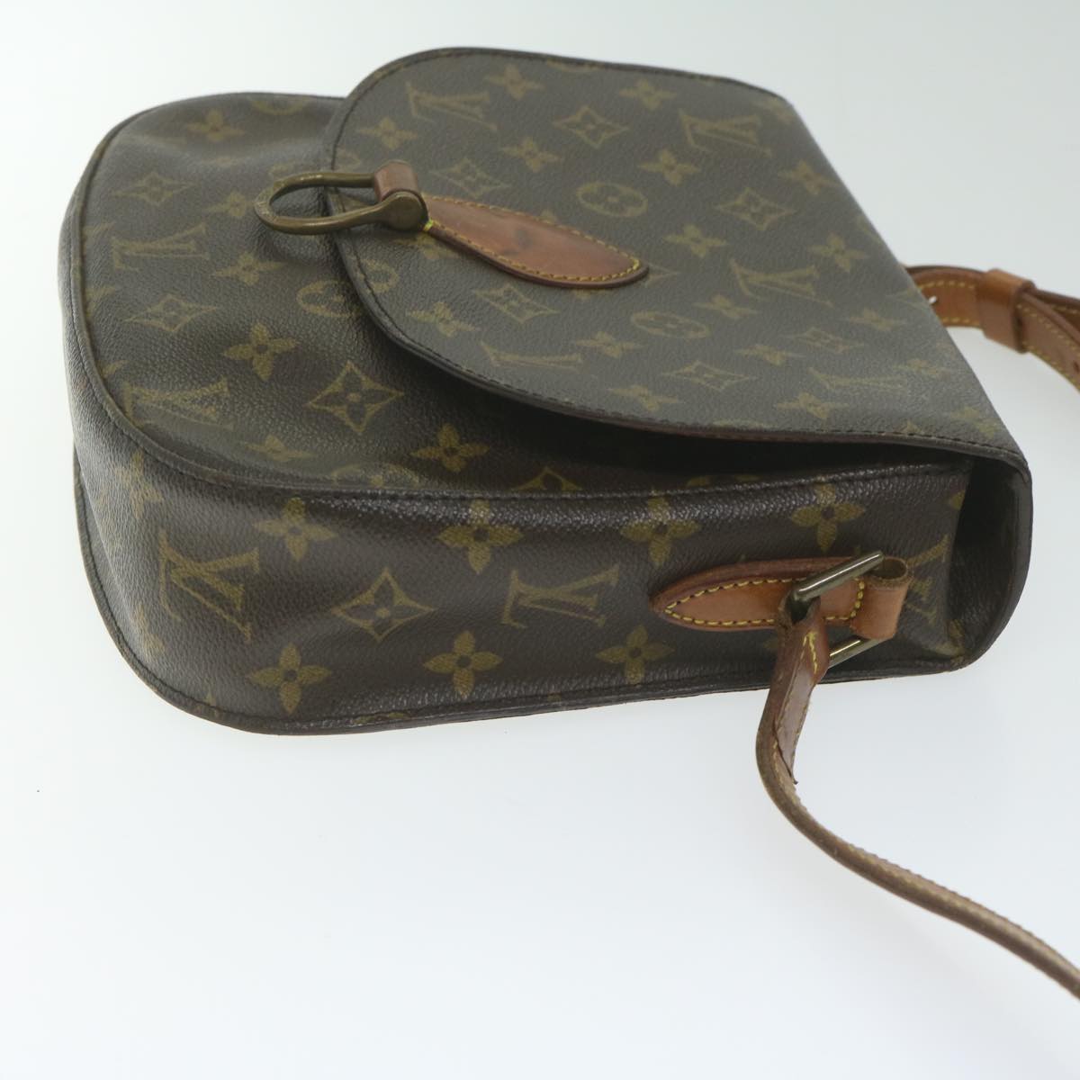 LOUIS VUITTON Monogram Saint Cloud GM Shoulder Bag M51242 LV 61864
