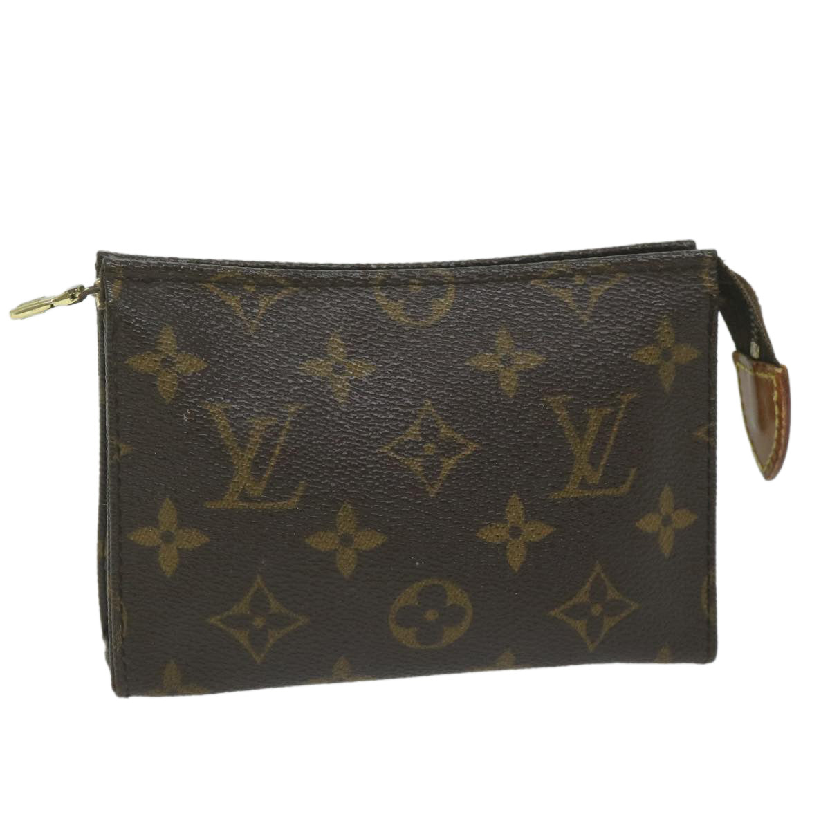 LOUIS VUITTON Monogram Poche Toilette 15 Pouch M47546 LV 61866
