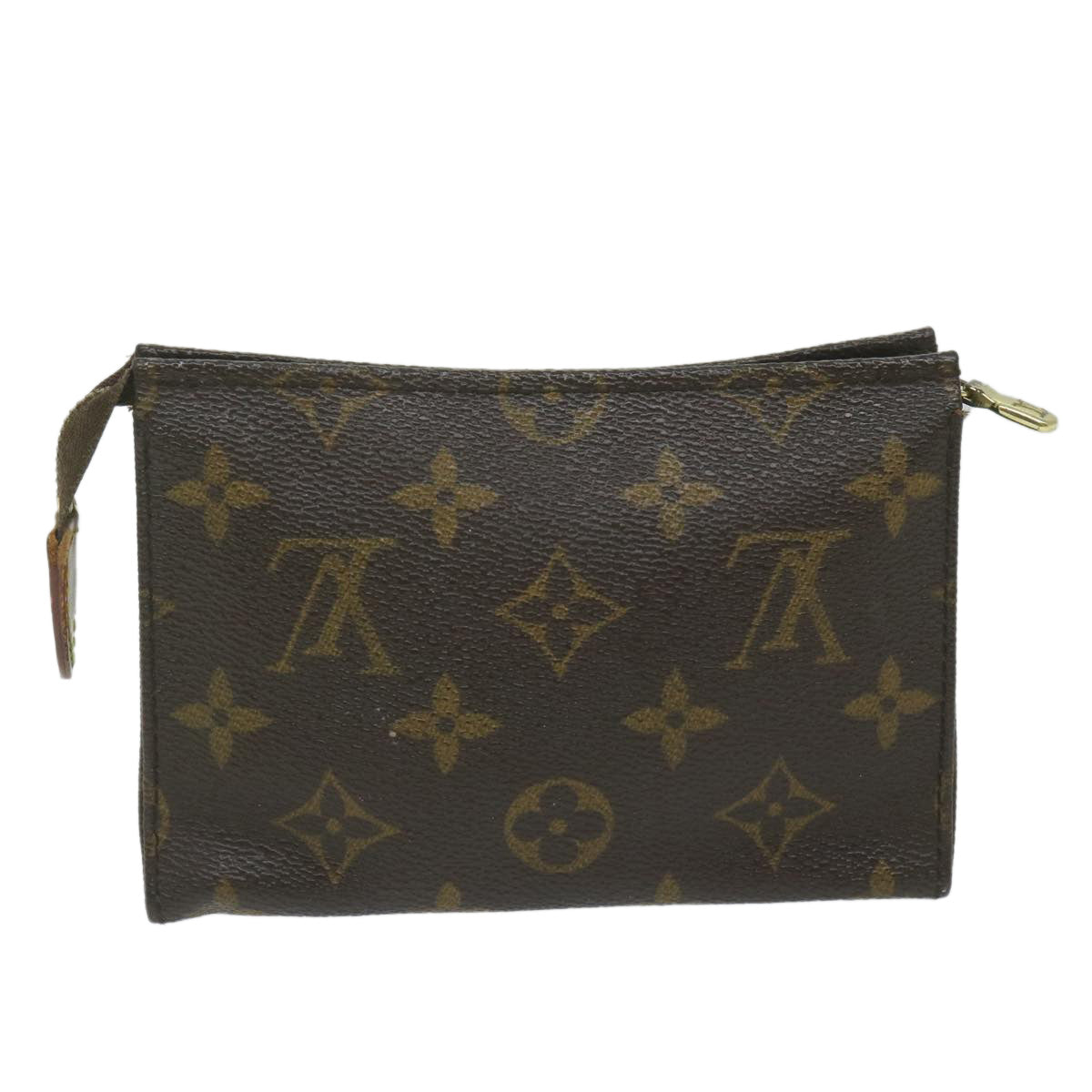 LOUIS VUITTON Monogram Poche Toilette 15 Pouch M47546 LV 61866