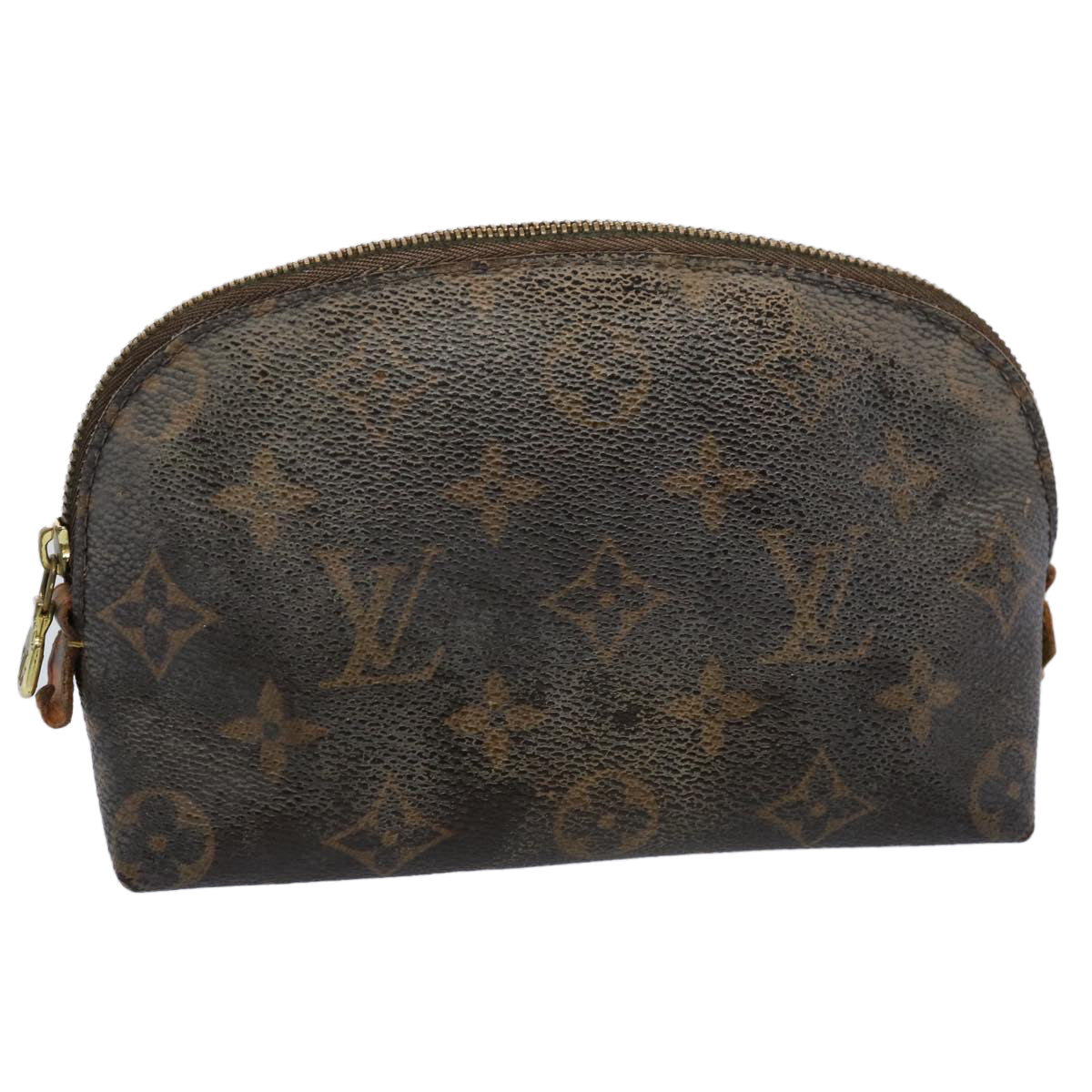 LOUIS VUITTON Monogram Pochette Cosmetic PM Cosmetic Pouch M47515 LV 61886