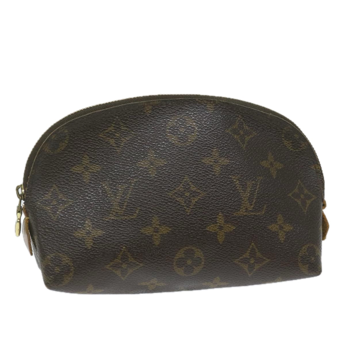 LOUIS VUITTON Monogram Pochette Cosmetic PM Cosmetic Pouch M47515 LV 61887