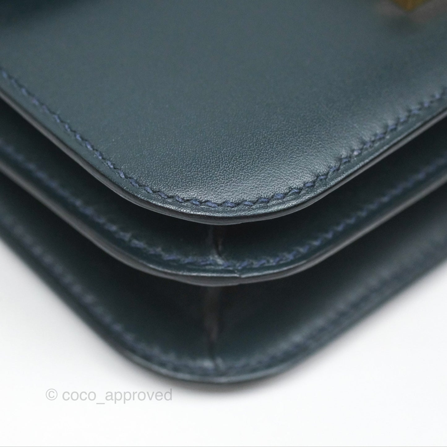 Hermès Constance Mini 18cm Veau Rousseau Veau Monsieur Gold Hardware