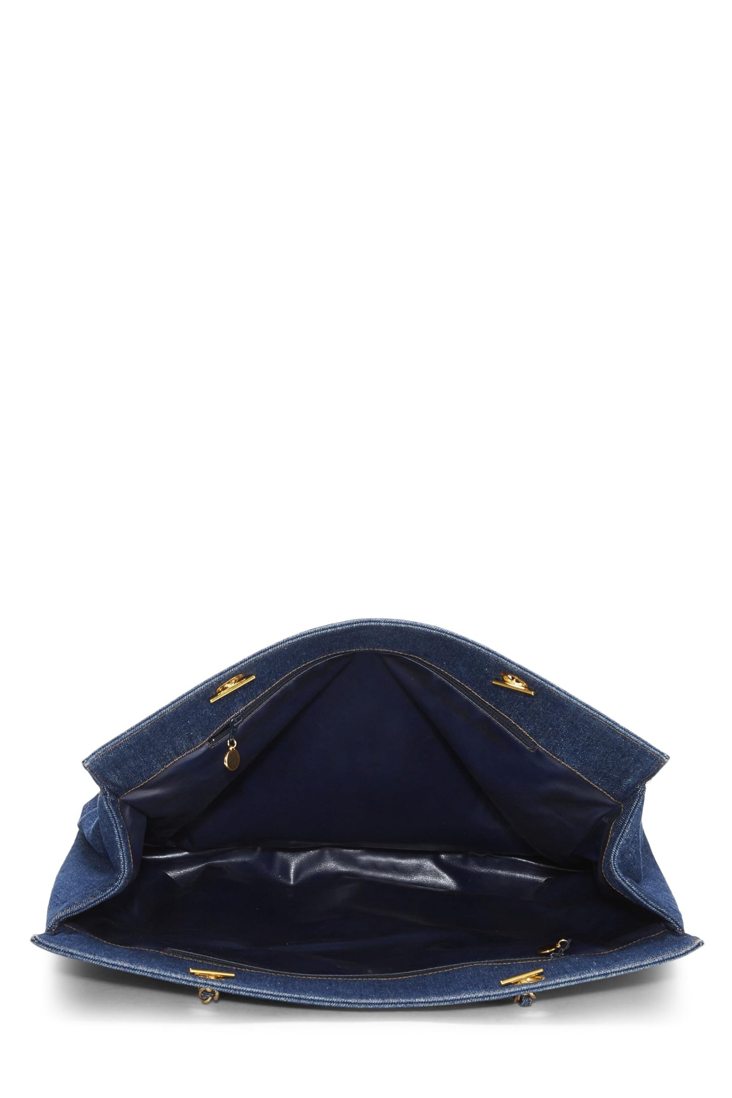 Chanel,  Blue Denim Timeless 'CC' Tote, Blue