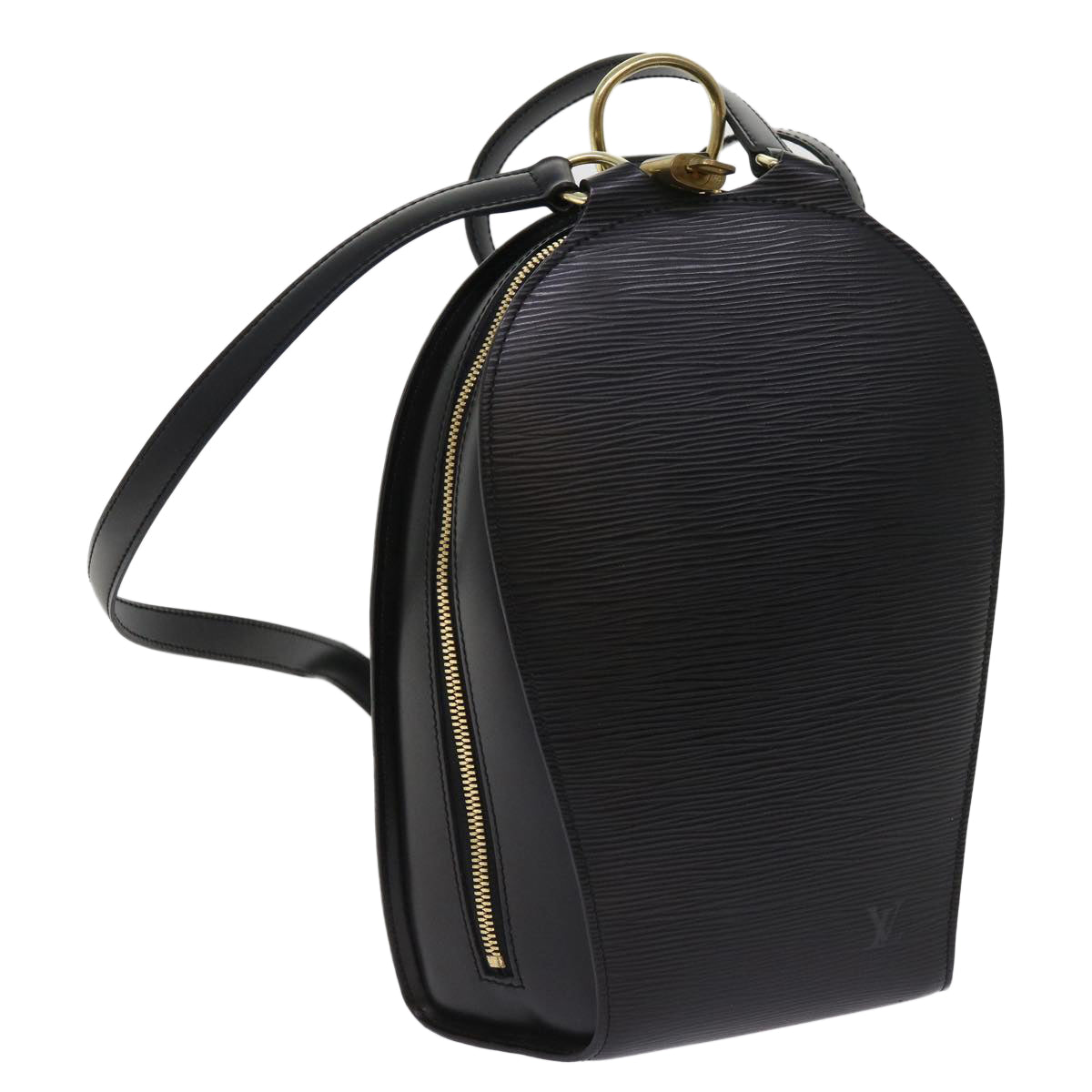 LOUIS VUITTON Epi Mabillon Backpack Black M52232 LV 61906