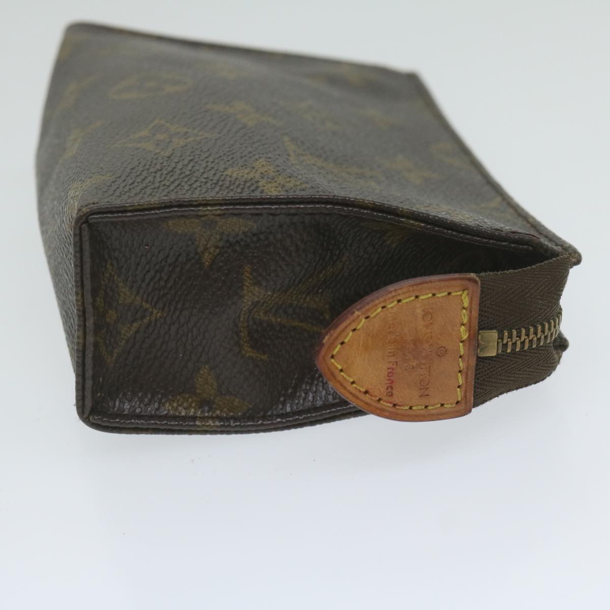 LOUIS VUITTON Monogram Poche Toilette 15 Pouch M47546 LV 61913