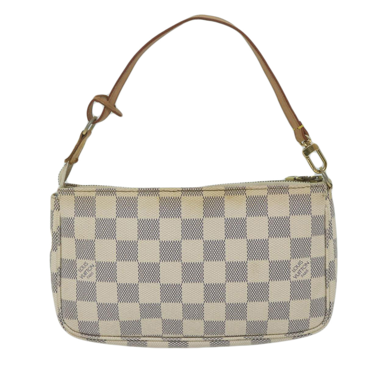 LOUIS VUITTON Damier Azur Pochette Accessoires Pouch N51986 LV 61915