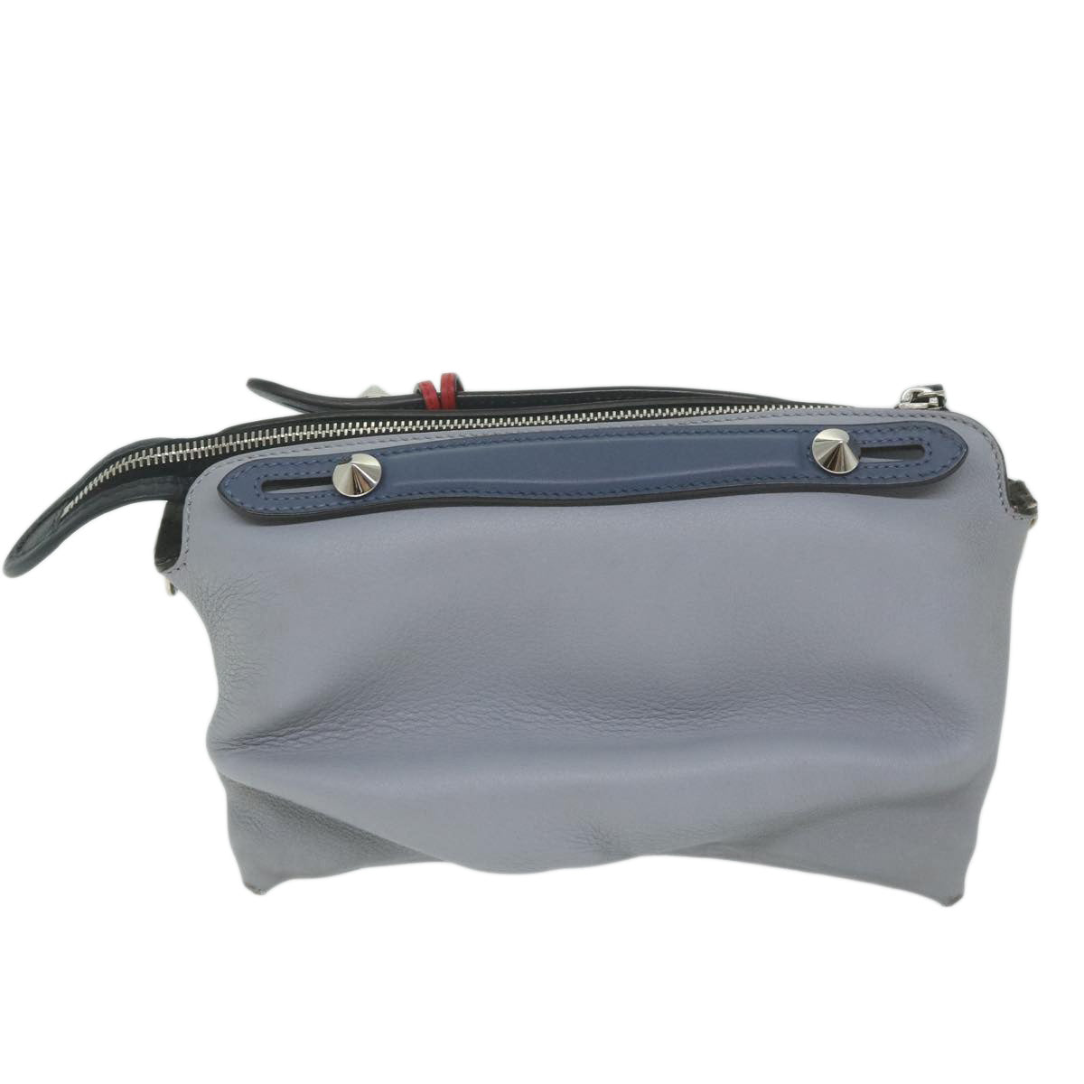 Luxury FendiBy The Way Shoulder Bag Leather Gray61939