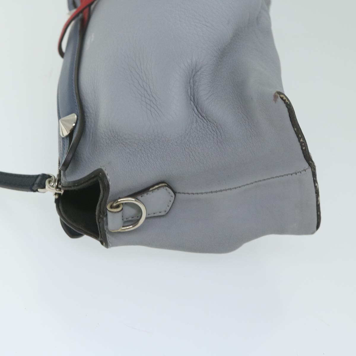 Luxury FendiBy The Way Shoulder Bag Leather Gray61939