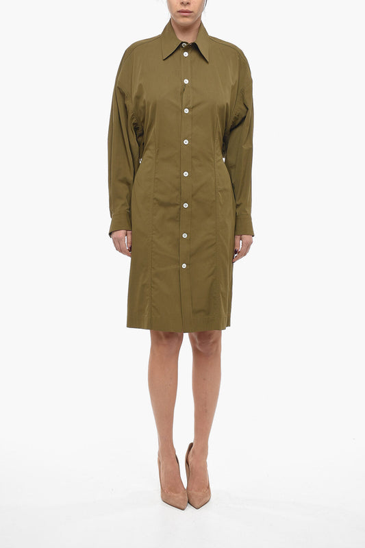 Luxury Bottega Veneta Oversized Shirt Dress