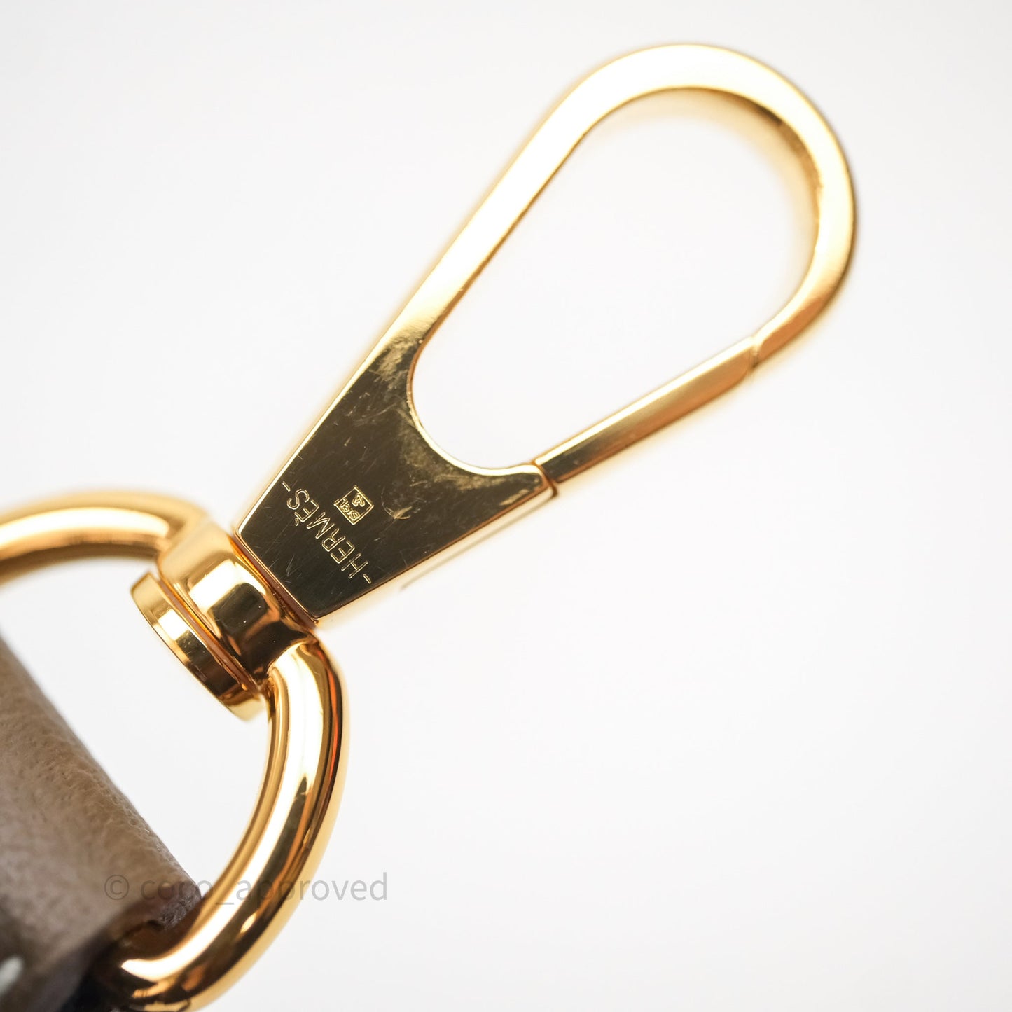 Hermès Mini Evelyne 16 Etoupe 18 Clemence Gold Hardware Bleu Indigo Strap