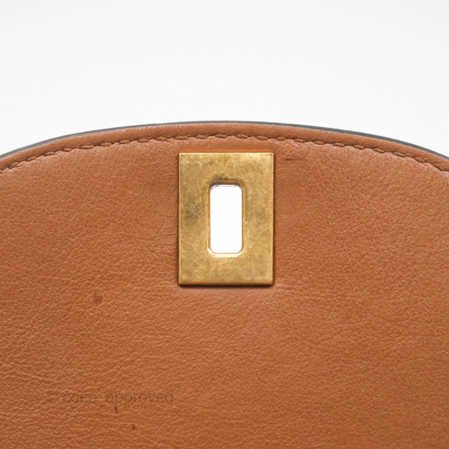 Bottega Veneta Palmellato Rounded Belt Bag Calfskin Black