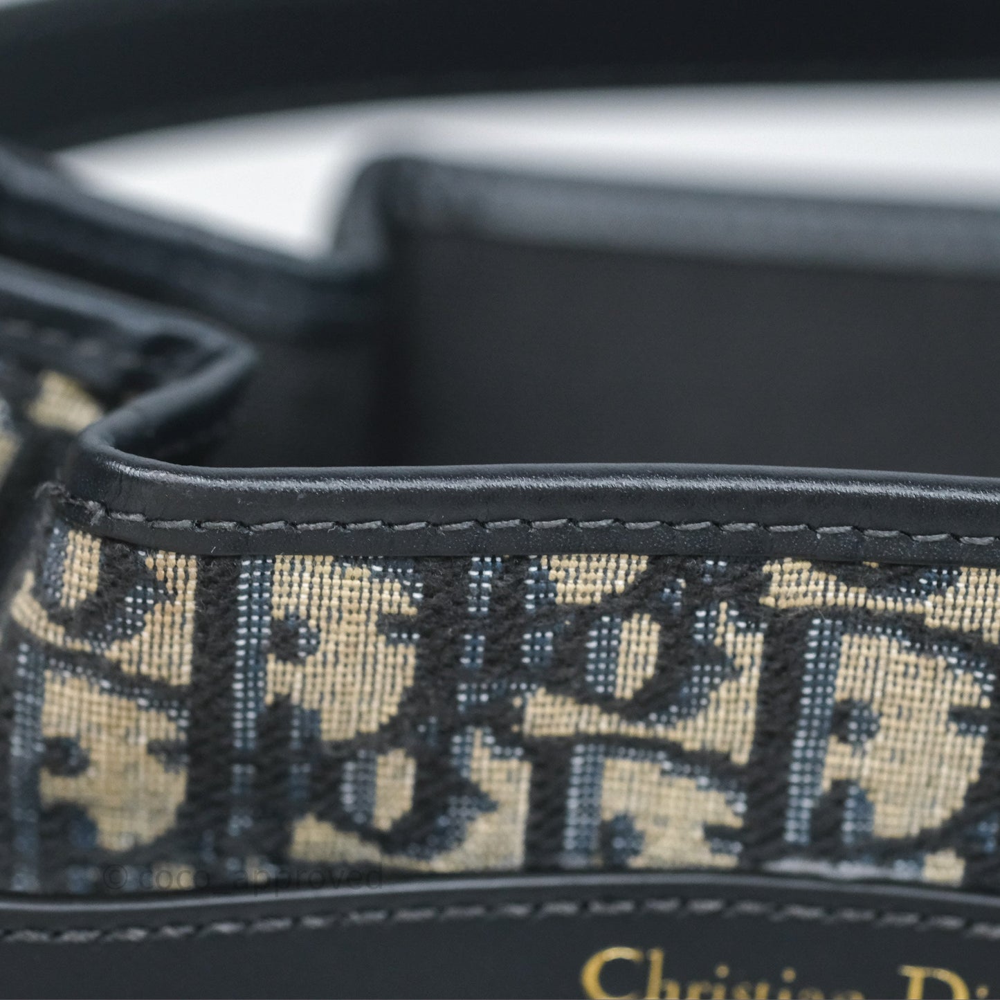 Christian Dior Medium O C'est Dior Bucket Bag Blue Dior Oblique Jacquard