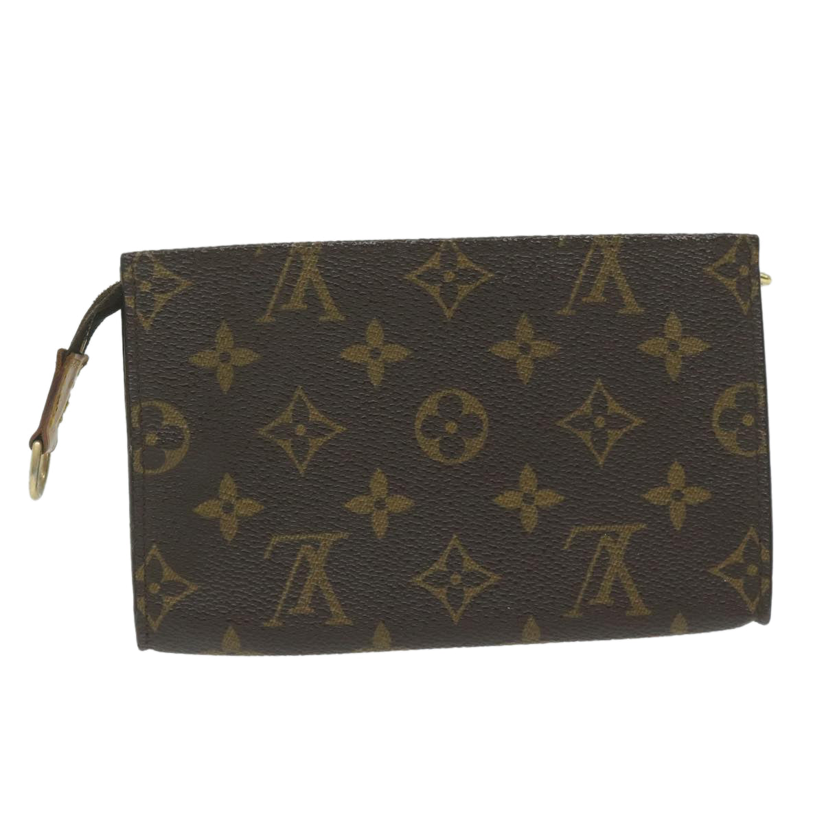 LOUIS VUITTON Monogram Bucket PM Accessory Pouch LV 61987