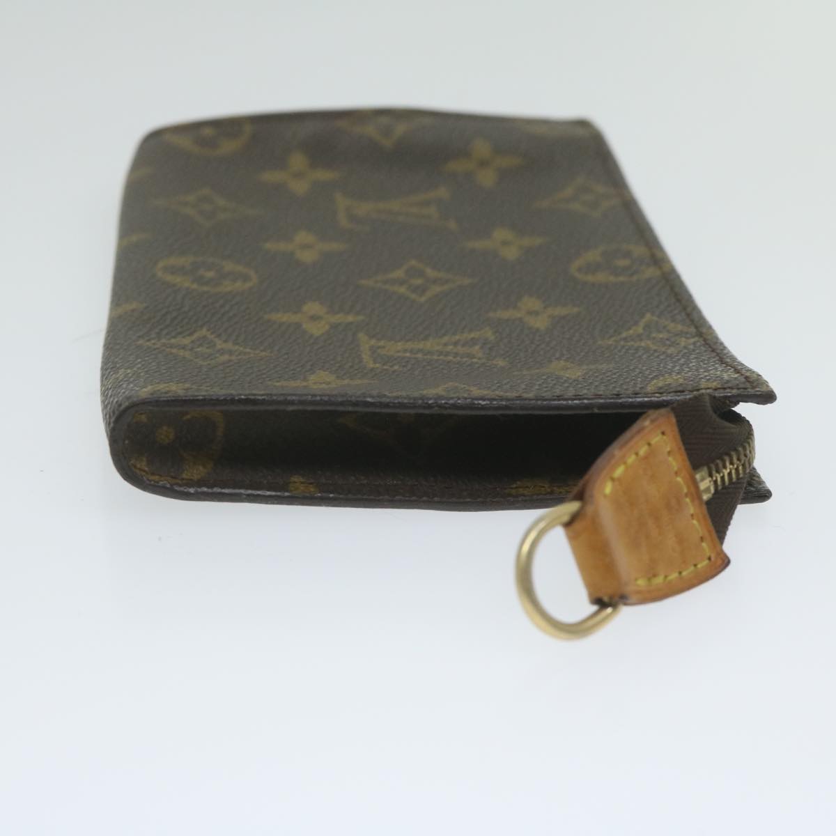 LOUIS VUITTON Monogram Bucket PM Accessory Pouch LV 61987