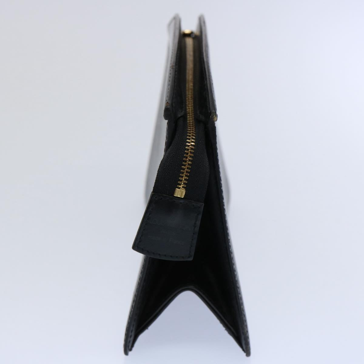 LOUIS VUITTON Epi Trousse Crete Clutch Bag Black M48402 LV 61991
