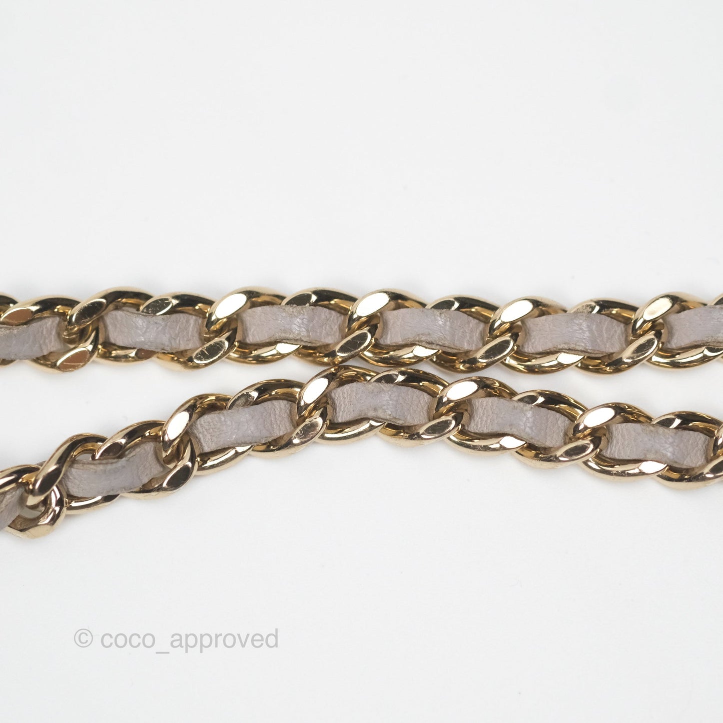 Chanel Trendy CC WOC Quilted Grey Lambskin Gold Hardware