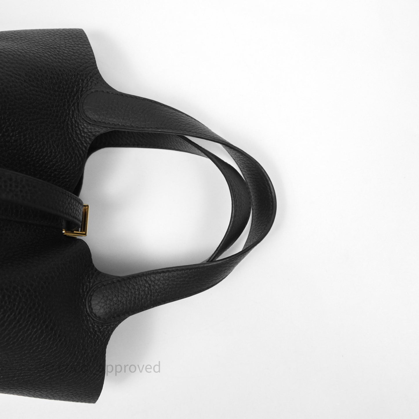 Hermès Picotin 18 Black Noir 89 Clemence Gold Hardware