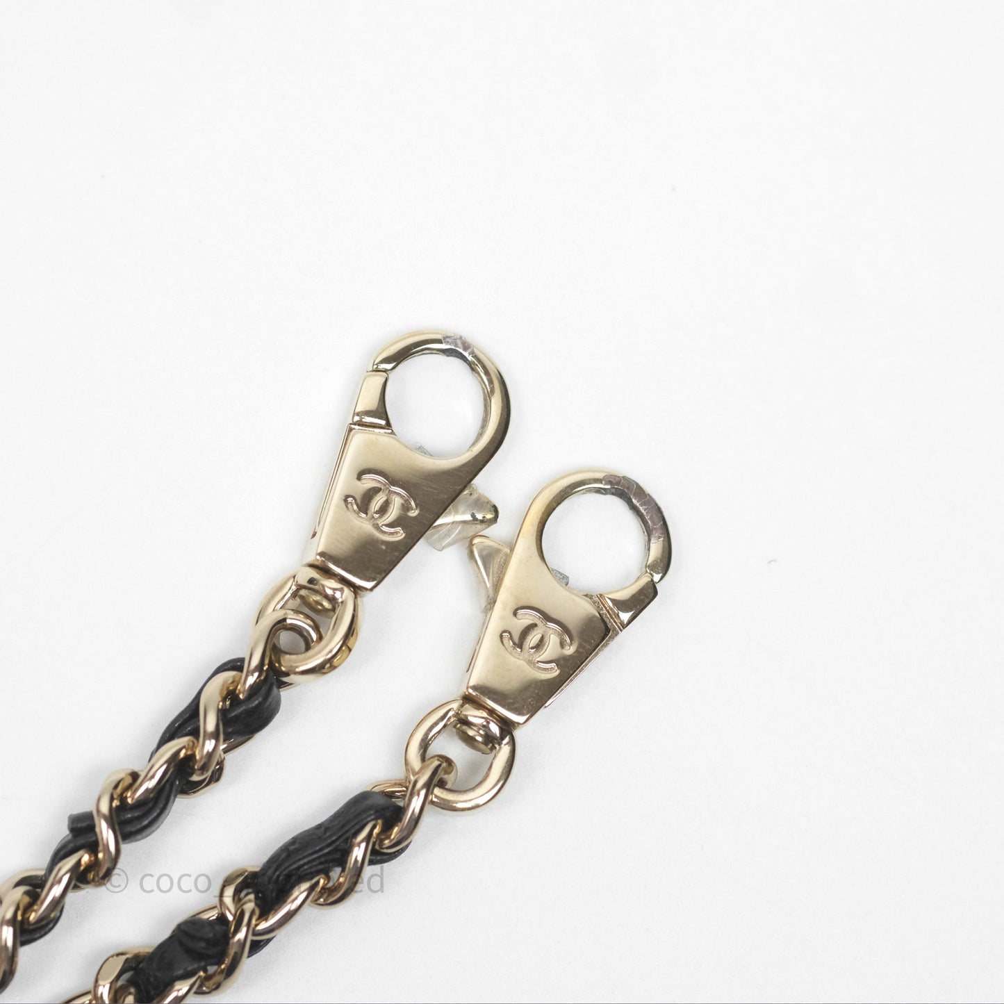 Chanel Small Coco Handle Quilted Black Caviar Gold Hardware