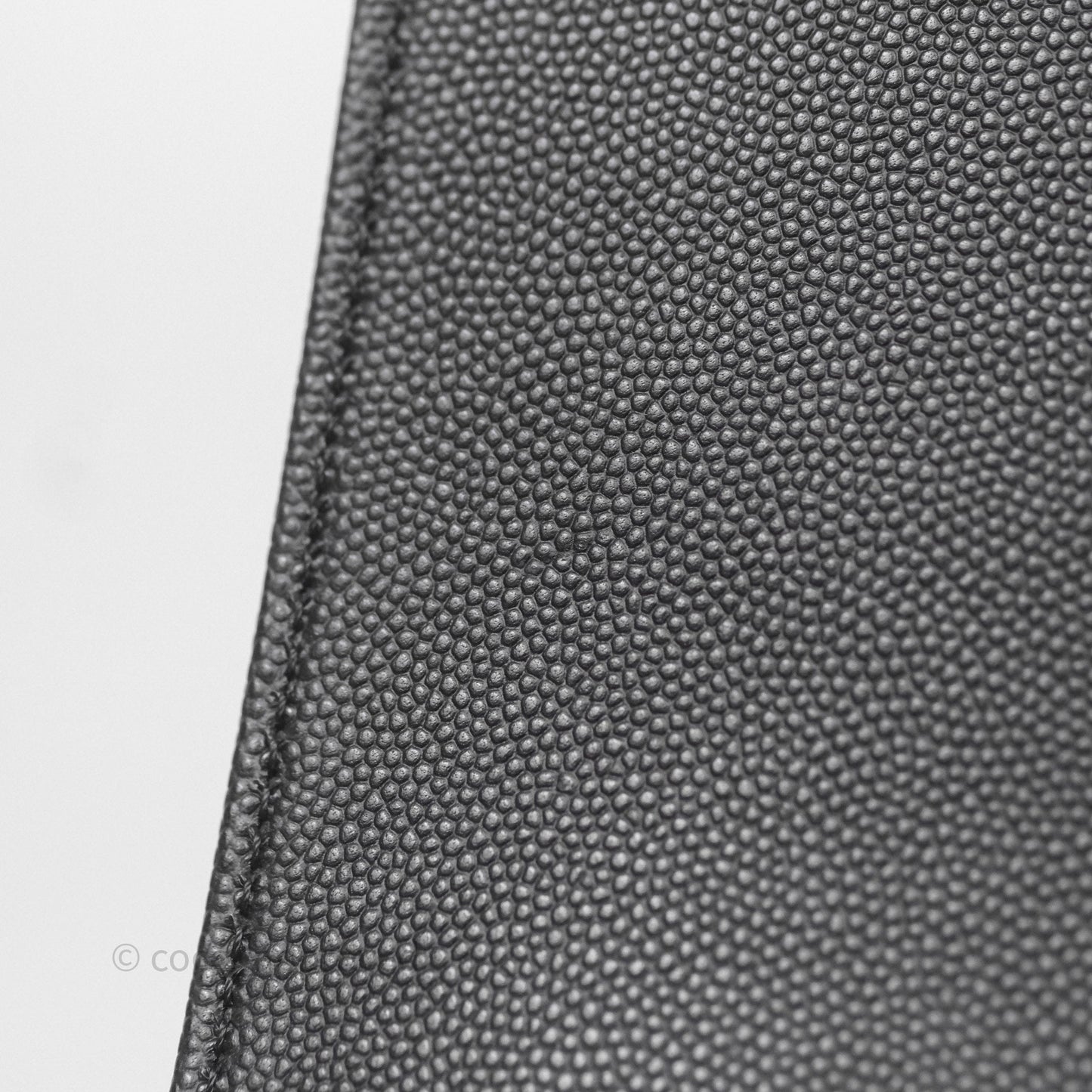 Chanel Medium Boy Quilted Black Caviar Aged Gold Hardware