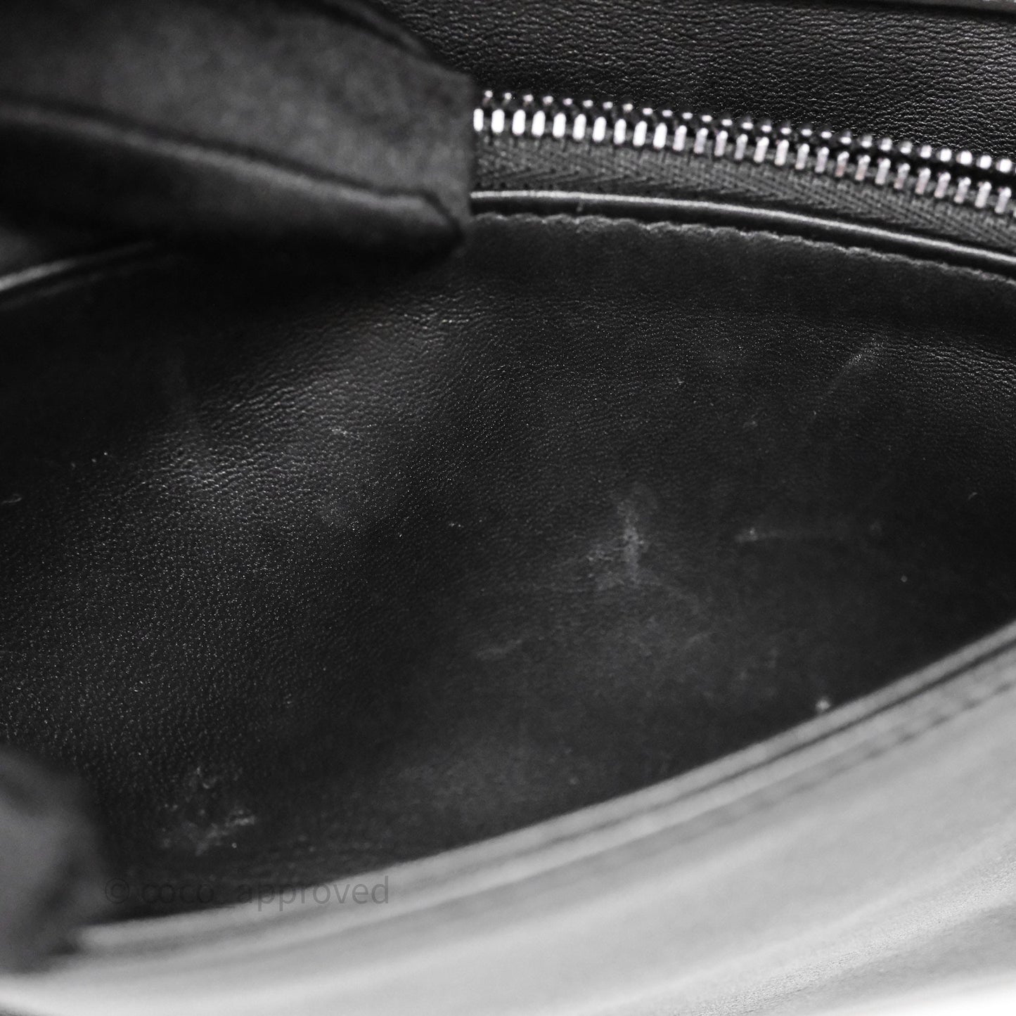 Christian Dior Mini Caro Bag Black Macrocannage