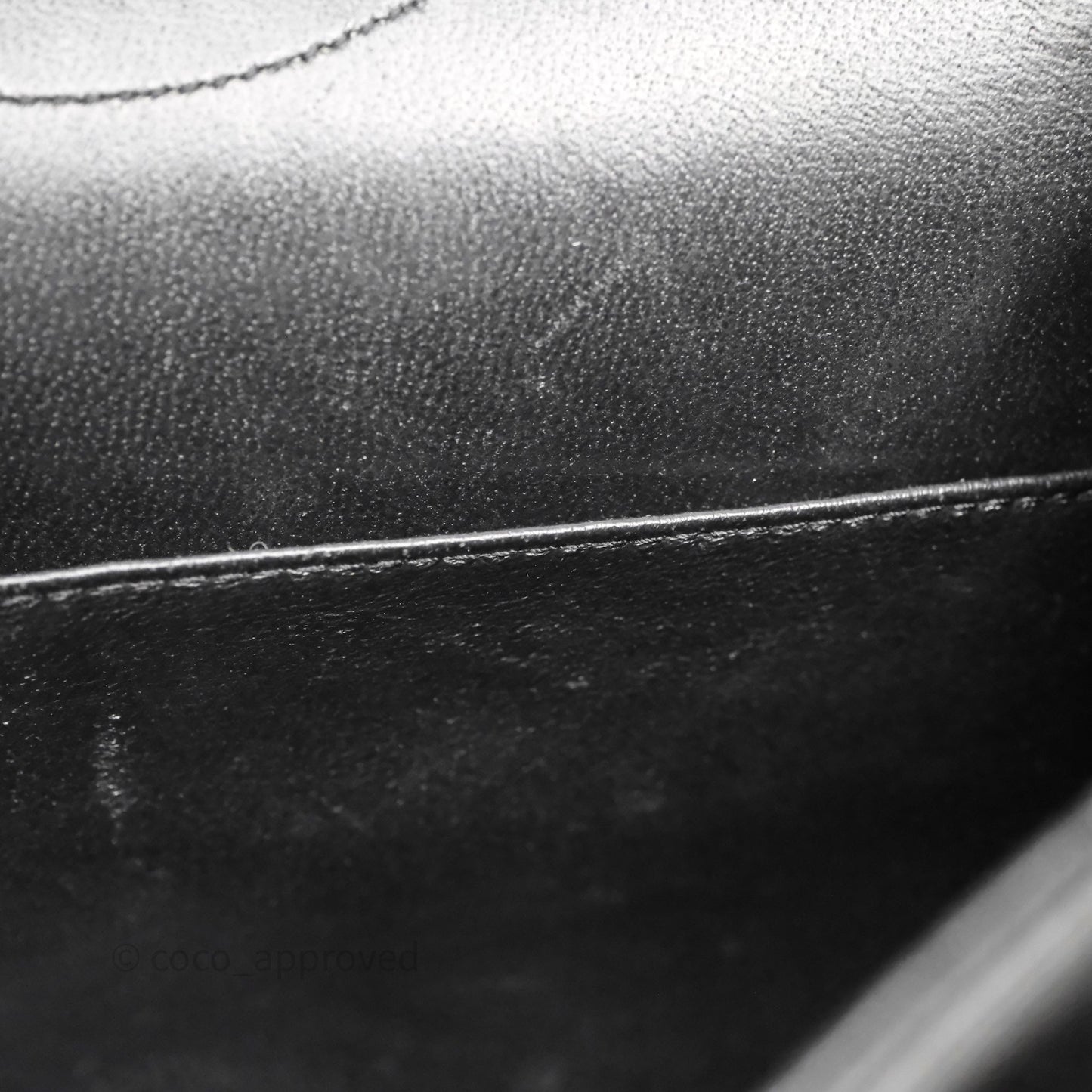 Chanel 2.55 Reissue Glazed Calfskin So Black 227 Silver Hardware