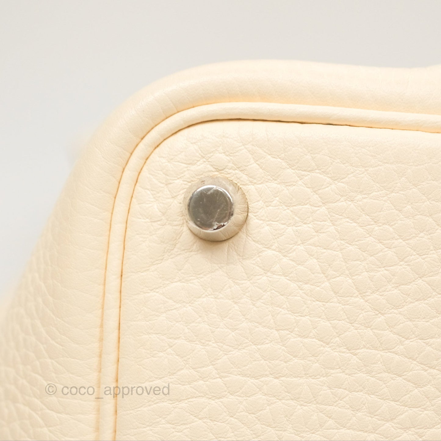 Hermès Picotin Lock 18 Nata I2 Taurillon Clemence Palladium Hardware