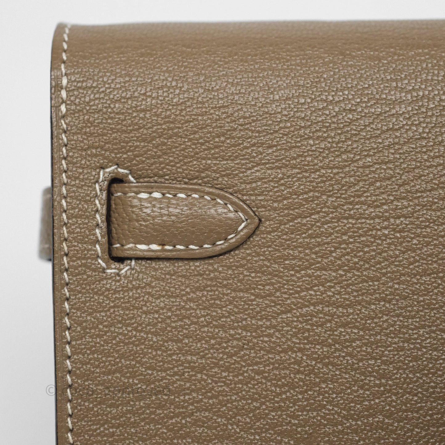 Hermès Kelly To Go Wallet Etoupe 18 Chevre Mysore Gold Hardware