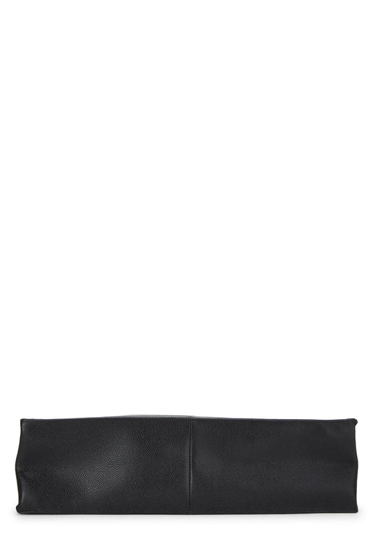 Chanel,  Black Caviar 'CC' Tote Medium, Black