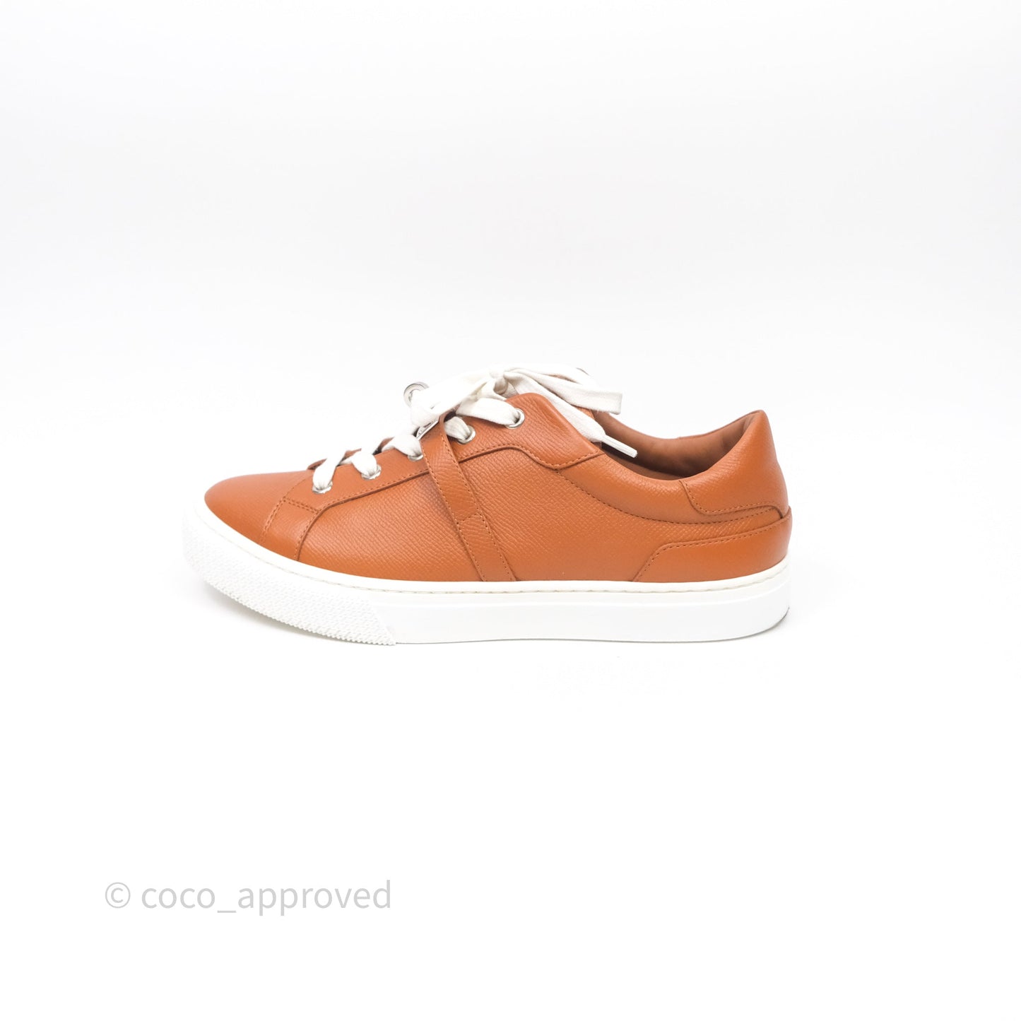 Hermès Day Sneakers Naturel Epsom Size 39