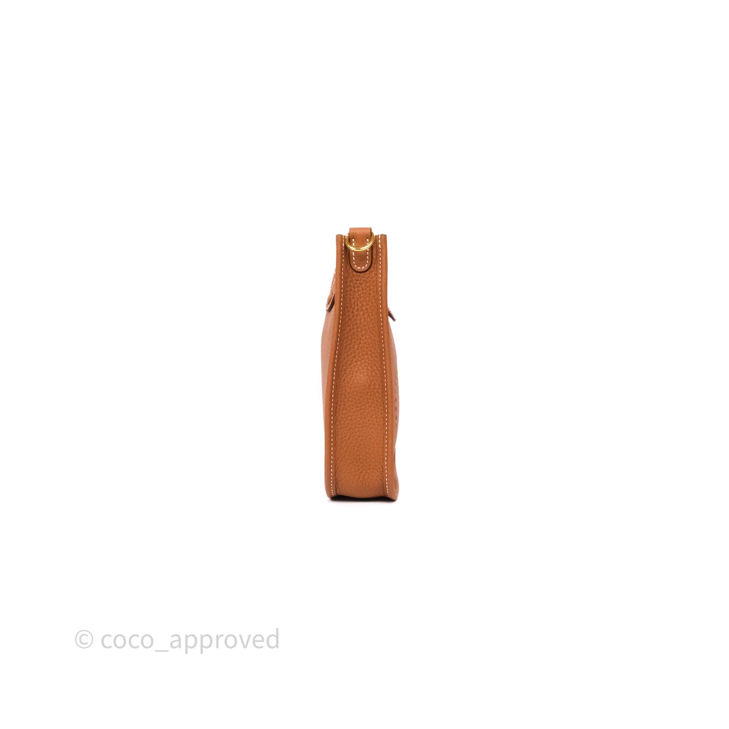 Hermès Mini Evelyne 16 Amazone Gold 37 Clemence Gold Hardware