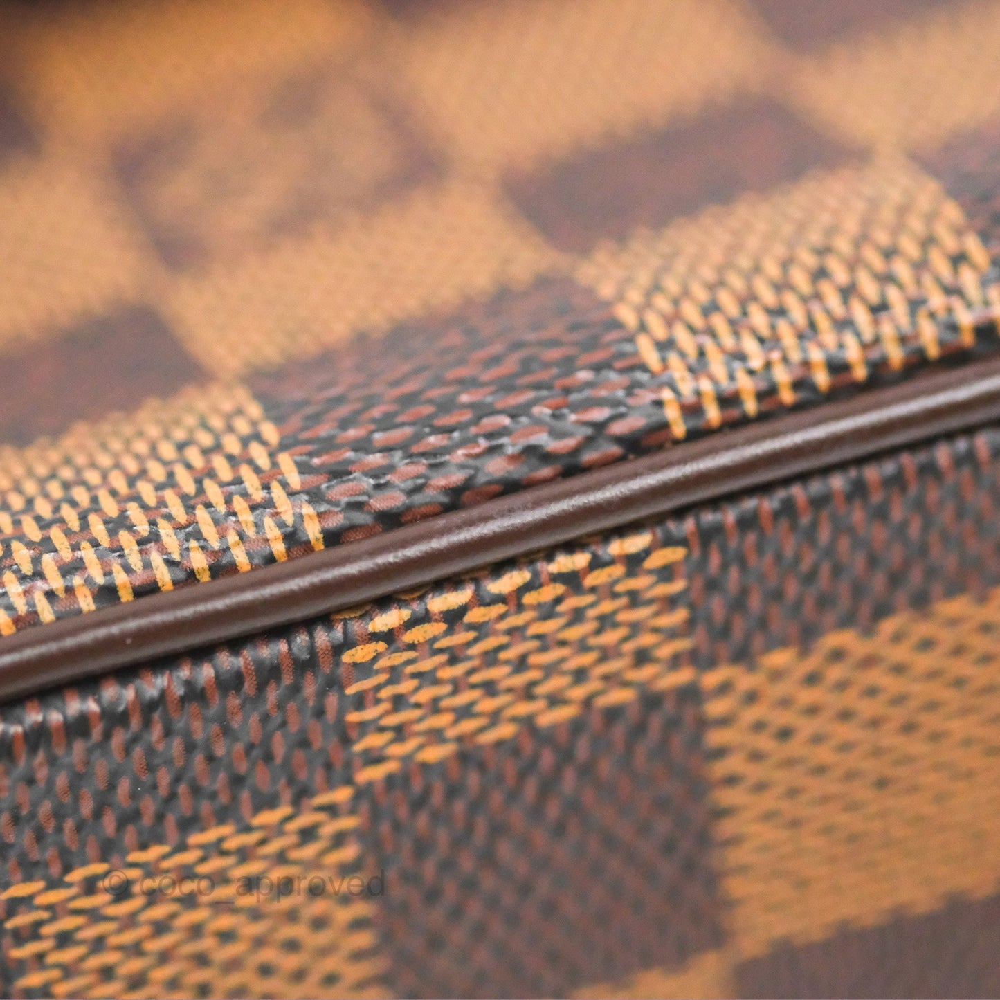 Louis Vuitton Recoleta Bag Damier Ebene Canvas