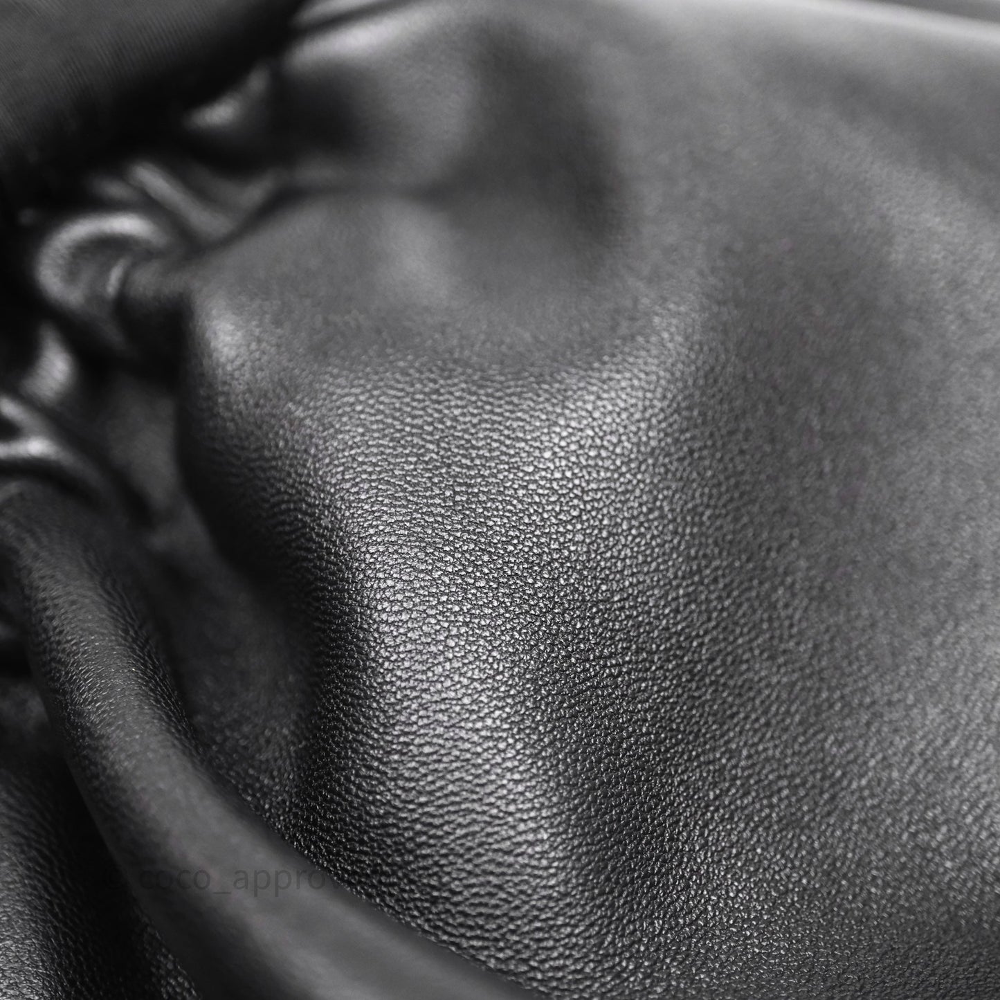 Loewe Small Squeeze Bag in Mellow Nappa Lambskin Black