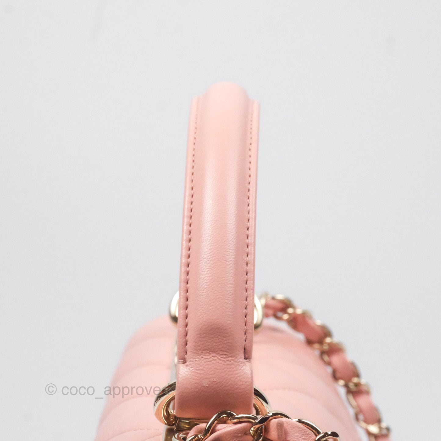 Chanel Small Trendy CC Pink Lambskin Gold Hardware