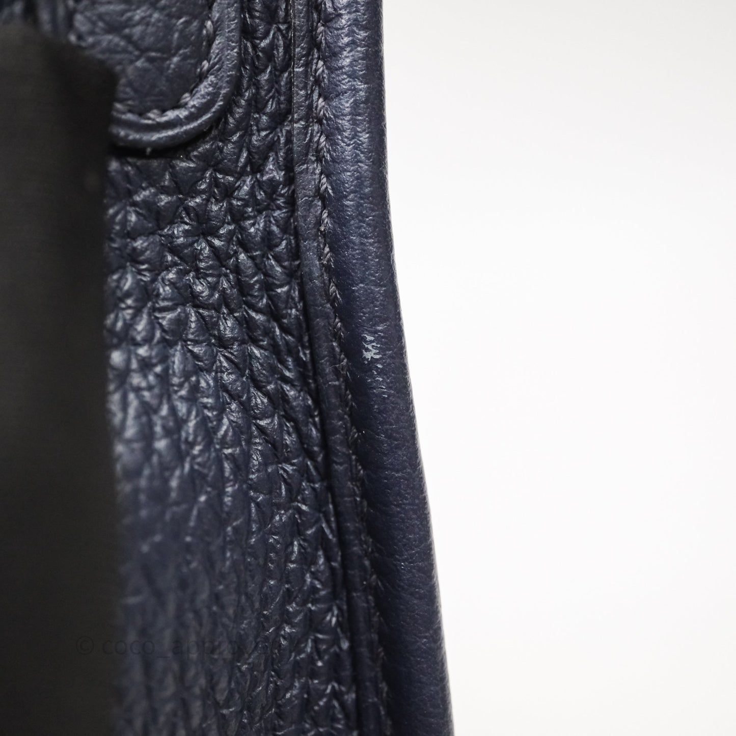Hermès Mini Evelyne 16 Bleu Nuit 2Z Clemence Gold Hardware