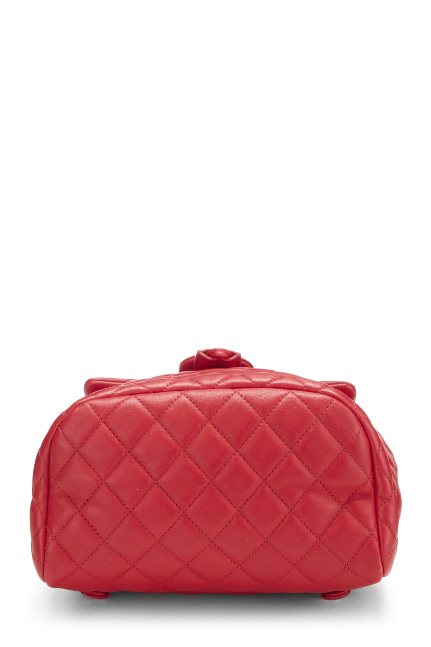 Chanel,  Red Quilted Lambskin Urban Spirit Backpack Large, Red