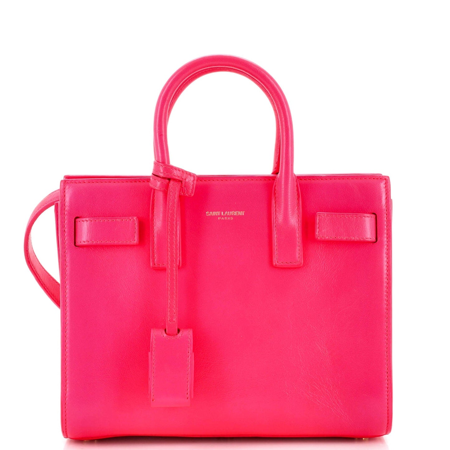 Luxury Saint Laurent Sac de Jour Bag Leather Nano
