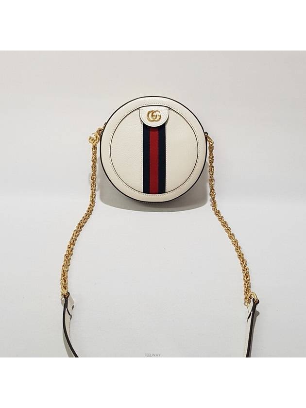 Luxury Gucci Trending 2025 Ophidia mini round tambourine cross bag 550618