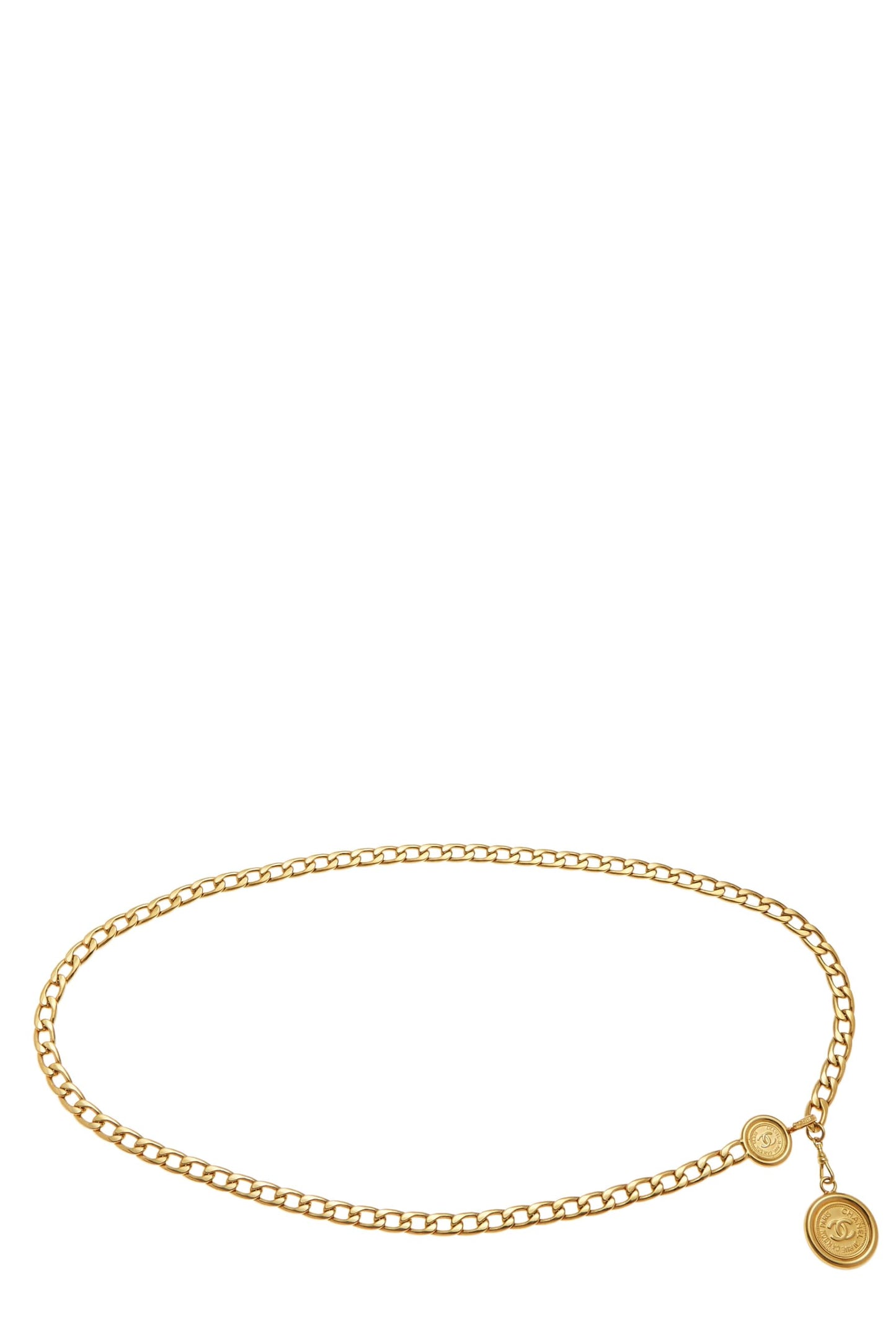 Chanel,  Gold 'CC' Chain Belt, Gold