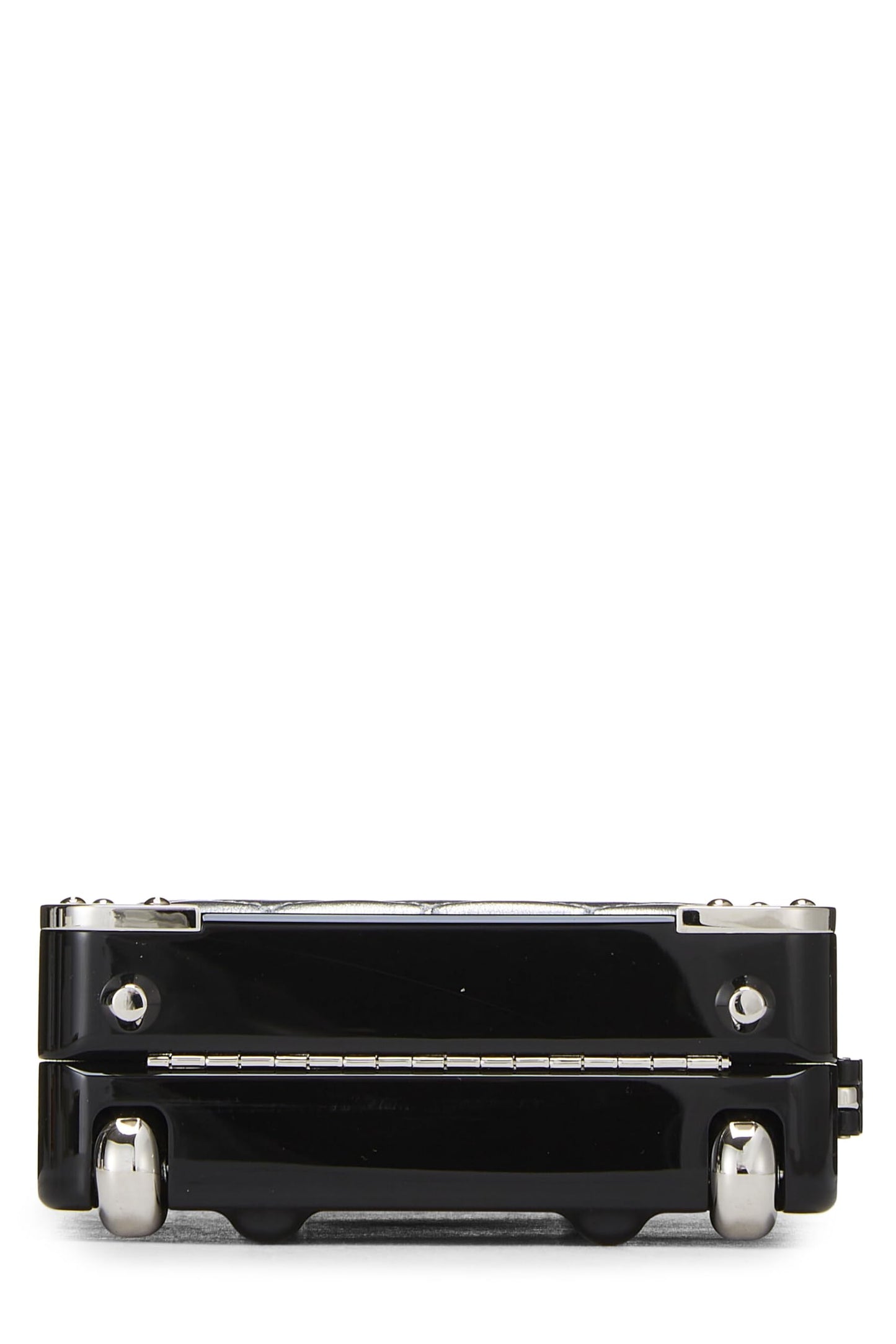 Chanel,  Lambskin & Perspex Evening In The Air 'CC' Trolley Minaudière Chain Clutch, Multi