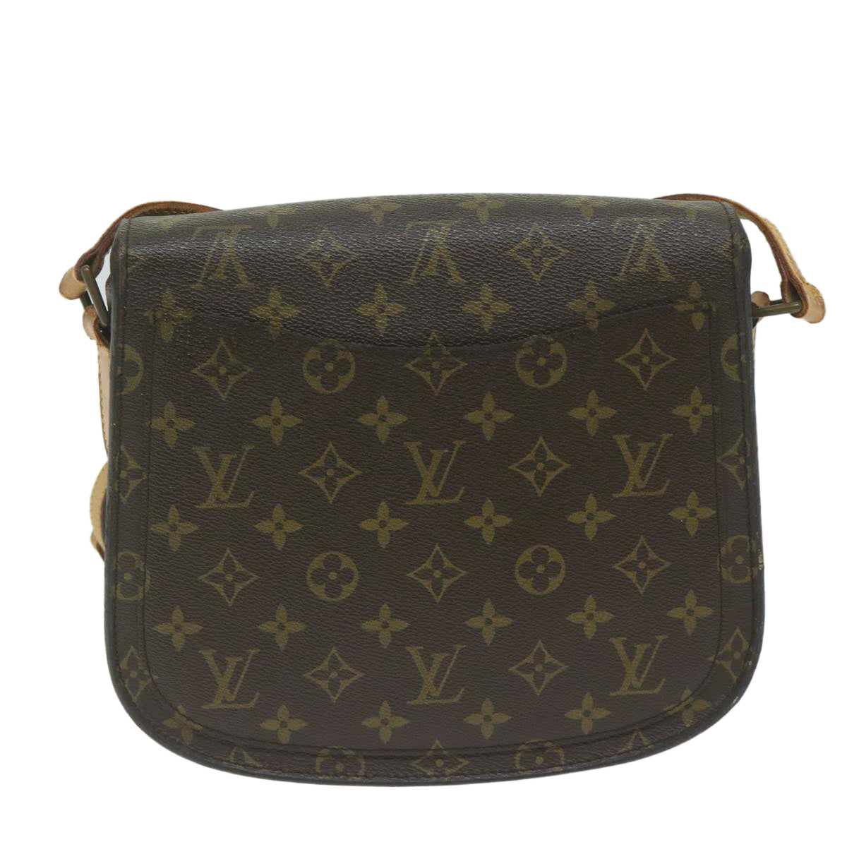 LOUIS VUITTON Monogram Saint Cloud GM Shoulder Bag Vintage M51242 LV 62003