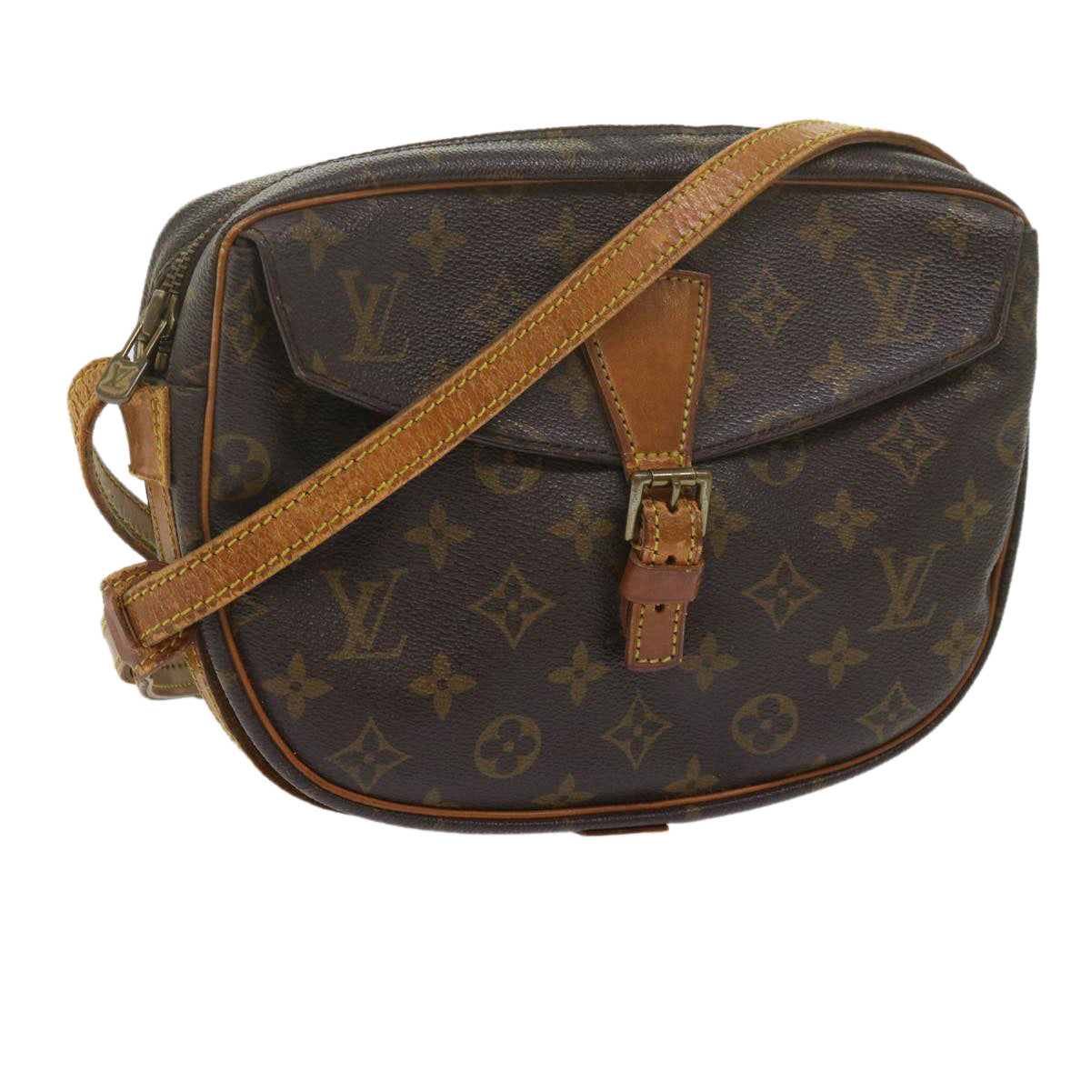 LOUIS VUITTON Monogram Jeune Fille MM Shoulder Bag M51226 LV 62006