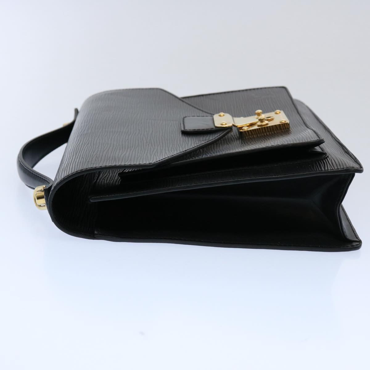 LOUIS VUITTON Epi Monceau 28 Hand Bag Black M52122 LV 62018