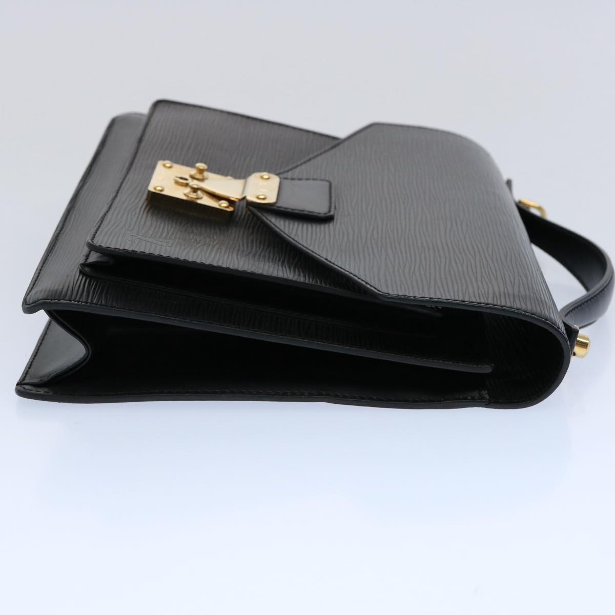 LOUIS VUITTON Epi Monceau 28 Hand Bag Black M52122 LV 62018
