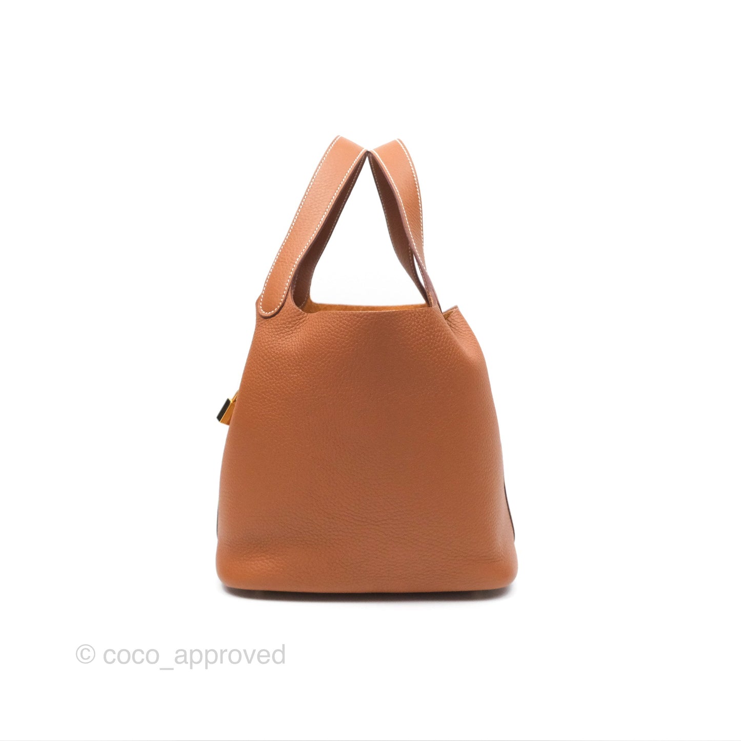 Hermès Picotin 22 Gold Clemence Gold Hardware