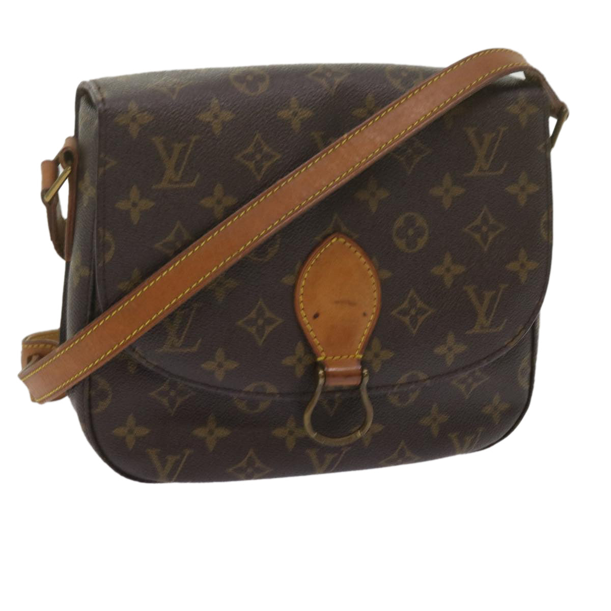 LOUIS VUITTON Monogram Saint Cloud GM Shoulder Bag M51242 LV 62037