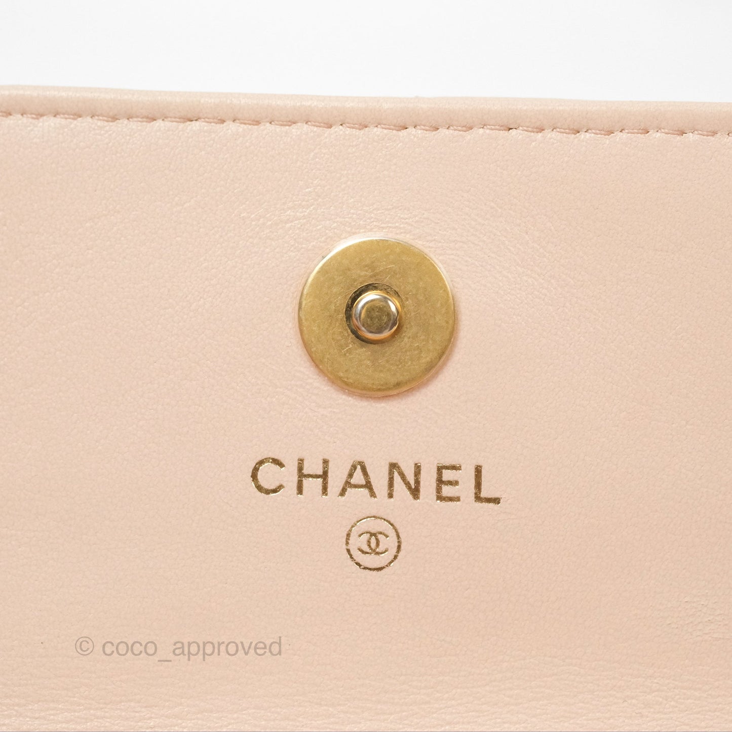 Chanel Mini Pearl Crush Clutch With Chain Belt Rose Clair Pink Aged Gold Hardware