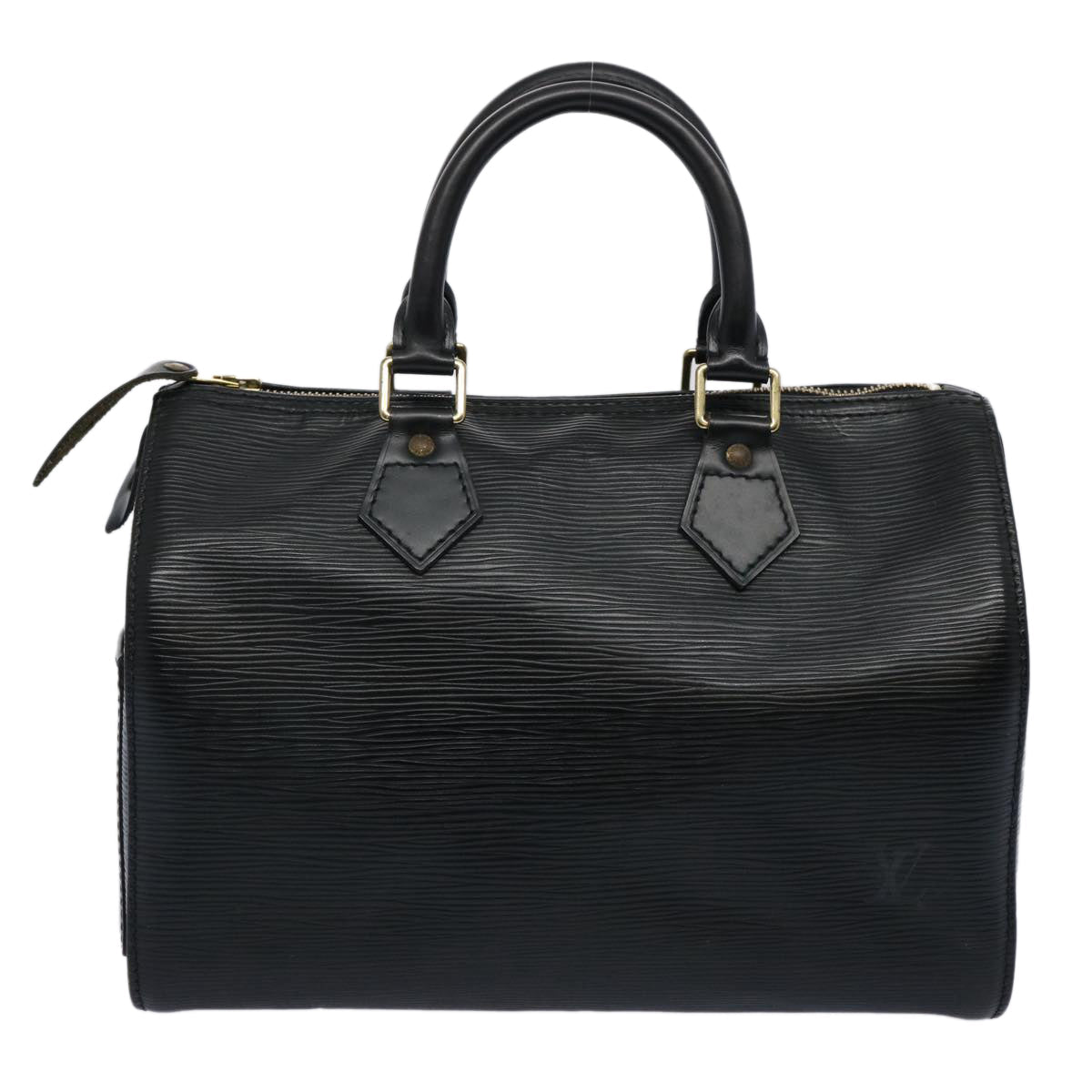 LOUIS VUITTON Epi Speedy 25 Hand Bag Black M43012 LV 62070